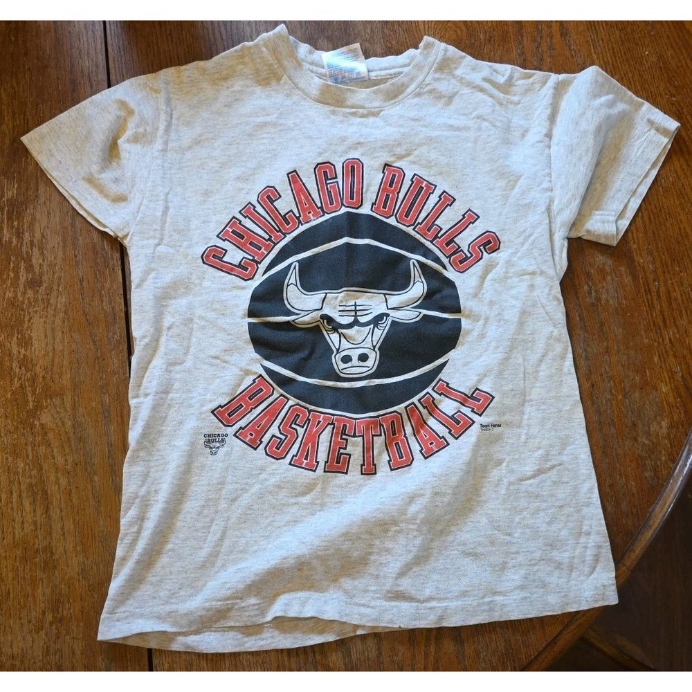 Chicago Bulls Vintage T Shirt Youth Large(14-26) Graphicโ 90s NBA Y2K